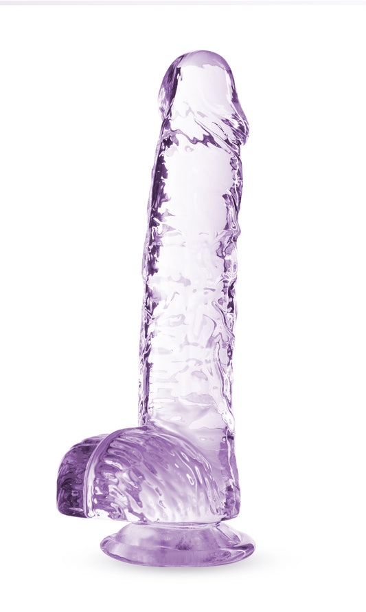 Naturally Yours - 6 Inch Crystalline Dildo -  Amethyst BL-51701